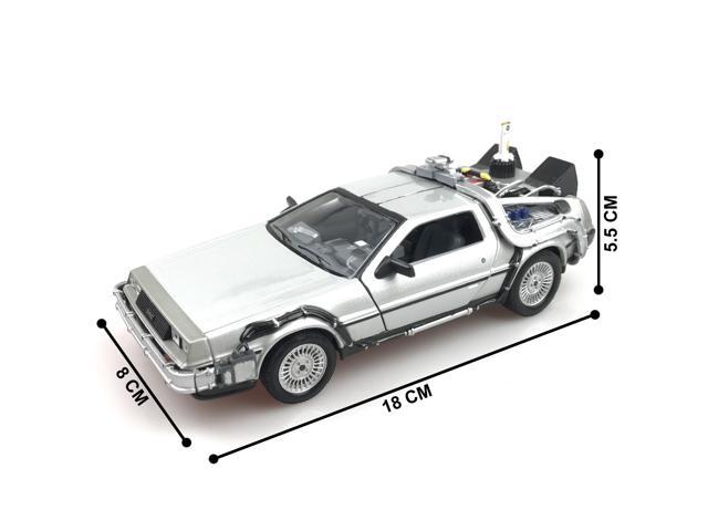 Welly 1:24 Diecast DeLorean DMC Back To The Future 2 Time Machine Car Model 22441