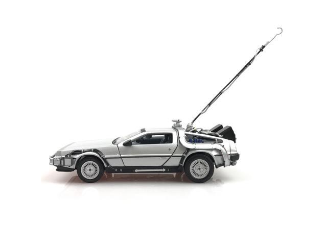Welly 1:24 Diecast DeLorean DMC Back To The Future 1 Time Machine Car Model 22443