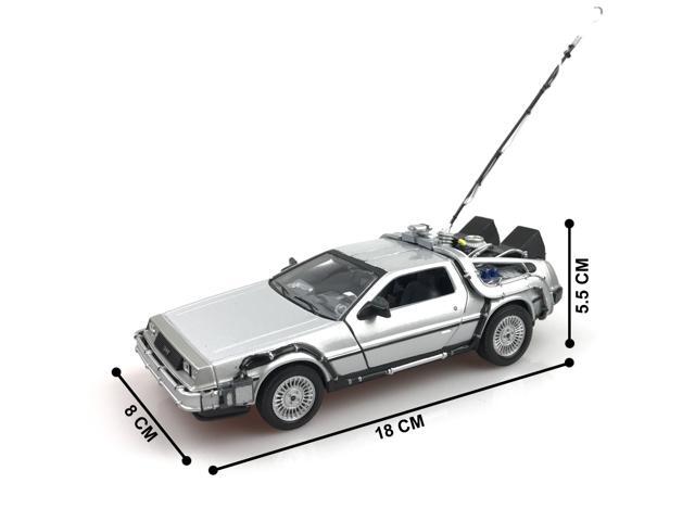 Welly 1:24 Diecast DeLorean DMC Back To The Future 1 Time Machine Car Model 22443