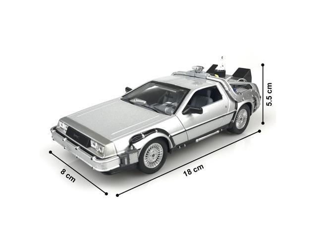 Welly 1:24 Diecast DeLorean DMC Back To The Future 2 Fly Mode Time Machine Car Model 22441FV