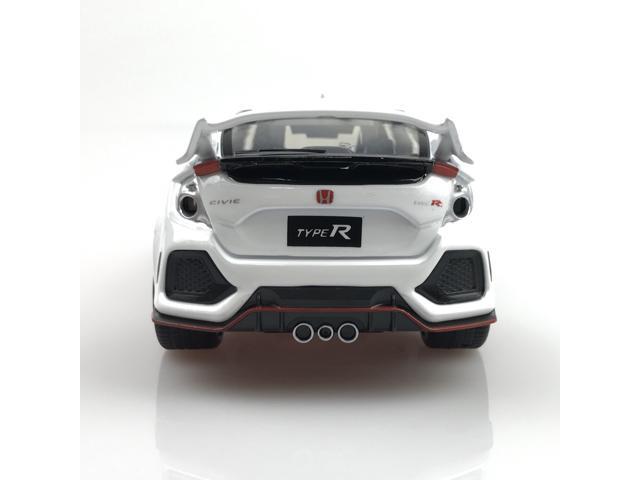 MiniAuto 1:32 Scale Civic Type R Red Label Diecast Car Model Doors Openable With Light & Sound