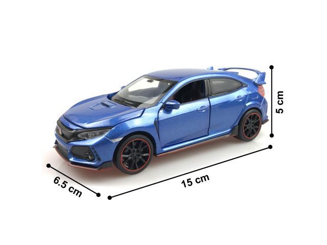 MiniAuto 1:32 Scale Civic Type R Red Label Diecast Car Model Doors Openable With Light & Sound
