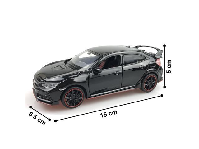 MiniAuto 1:32 Scale Civic Type R Red Label Diecast Car Model Doors Openable With Light & Sound