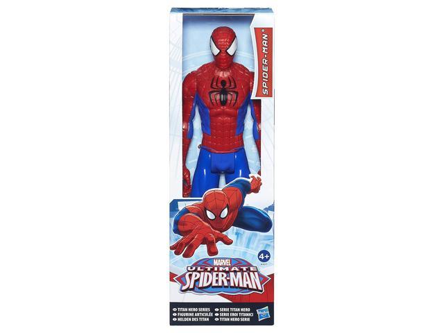Hasbro 1:6 Spiderman Red Suit 12-inch Action Figure Titan Series Hero Figure A1517 Authentic Product