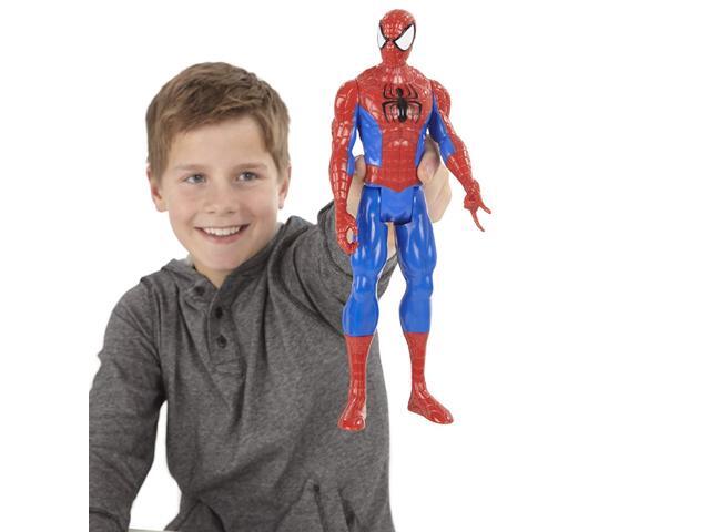 Hasbro 1:6 Spiderman Red Suit 12-inch Action Figure Titan Series Hero Figure A1517 Authentic Product
