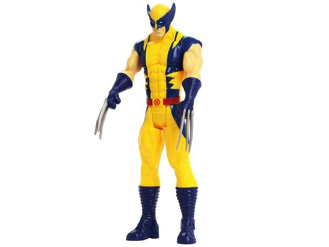 Hasbro 1:6 Scale Wolverine Action Figure 12-Inch 30CM Tall Titan Hero Series X-Men Toy Arms Legs Head Movable