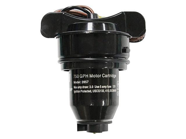 28572 Replacement Cartridge for 750 GPH Bilge Pump - Model No. 32702, Black photo