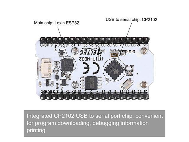 ESP32 Development Board Upgraded Version 8MB Flash ESP32 WiFi Bluetooth ESP32 OLED 096 Inch OLED Display CP2102 Internet for Ar duino ESP8266 NodeMCU