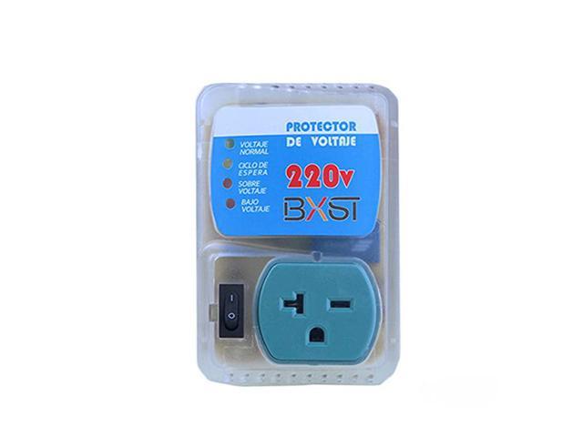 US/SPAIN Plug Home Appliance Surge Protector Voltage Brownout Outlet 220 V 4400 WATTS 1 Pack photo