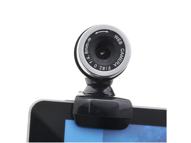 HD Webcam with Microphone for PC Computers Laptops, USB Clip-On Web Cam 360 Degree Rotatable