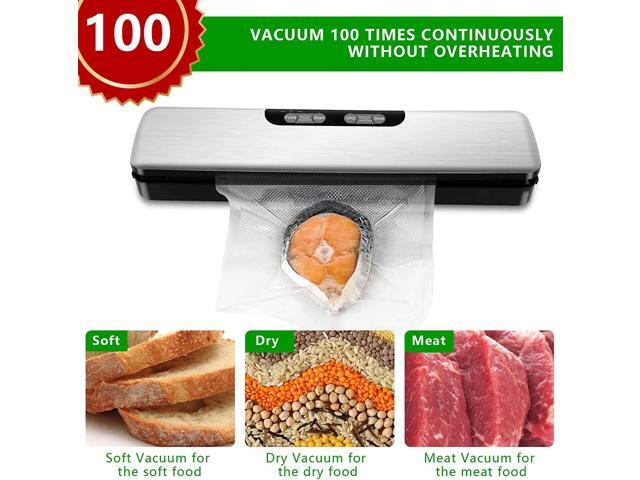 Vacuum Sealer Machine, Lightweight Food Vacuum Sealer Compact Machine for Food Preservation, Automatic Food Sealer Saver Vacuum Machine Easy to...