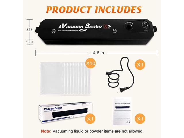 Photos - Vacuum Sealer  Machine for Food Srorage, Automatic Food Sealer Dry Moist Ai