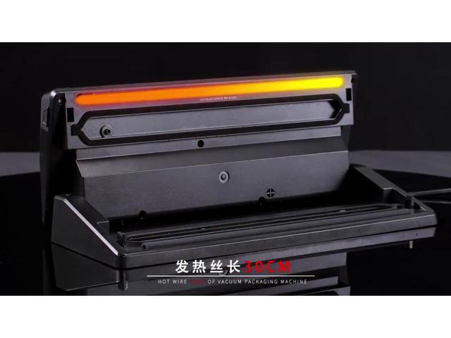 Vacuum Sealer Machine, Automatic Food Sealer Detachable Design Led Indicator Lights Dry Moist Food Modes Compact Design w/ Starter Kit(Silver)