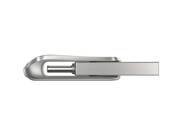 SanDisk - Ultra Dual Drive Luxe 1TB USB 3.1, USB Type-C Flash Drive - Silver - image 3