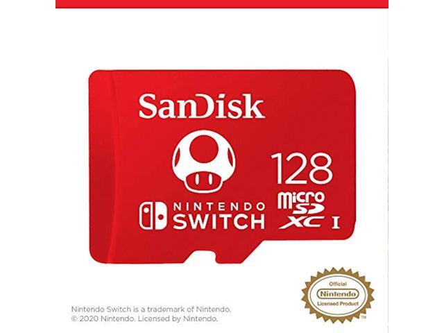 Sandisk 128Gb Microsdxc-Card, Licensed For Nintendo-SwitchSdsqxao-128G-Gnczn