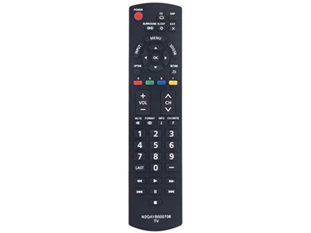 N2qayb000706 Replace Remote Fit For Panasonic Viera Tv Tc-P50u50 Tc-P42x5 Tc-P50x5 Tc-P60u50 Tc-L32x5 Tc-L32x5x Tcp50u50 Tcp42x5 Tcp50x5 Tcp60u50...