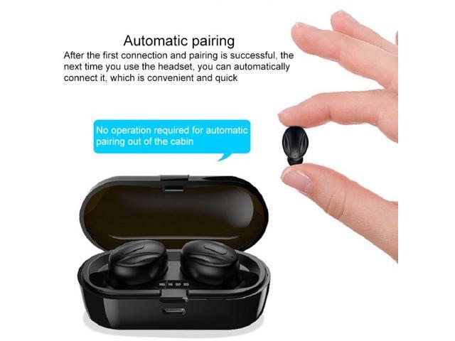 XG13 Bluetooth 5.0 TWS Mini Stereo Wireless Bluetooth Earphone (White)