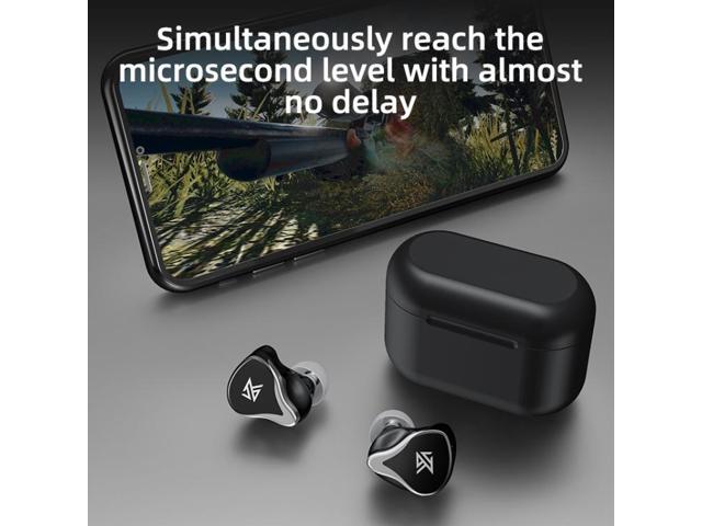 KZ Z3 Hybrid Technology 1DD+1BA Wireless Bluetooth 5.2 Sports Noise Reduction TWS In-ear Earphone (Black)