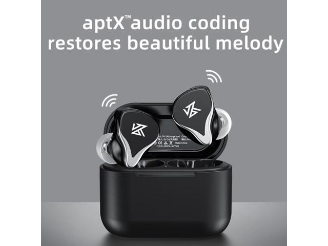 KZ Z3 Hybrid Technology 1DD+1BA Wireless Bluetooth 5.2 Sports Noise Reduction TWS In-ear Earphone (Black)
