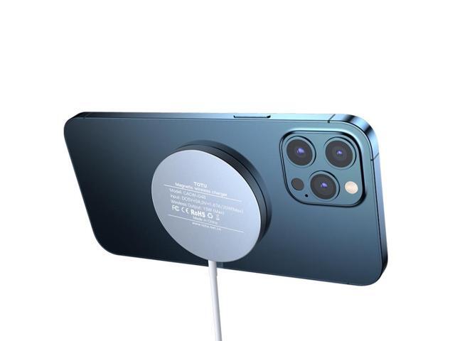 TOTUDESIGN CACW-048 Glory Series 15W Max Magnetic Wireless Charger(White) (White)