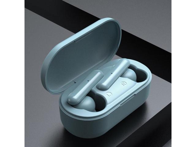 T10 Mini Touch Control Hifi TWS Wireless Bluetooth Earphones With Mic & Charger Box(Black) (Green)