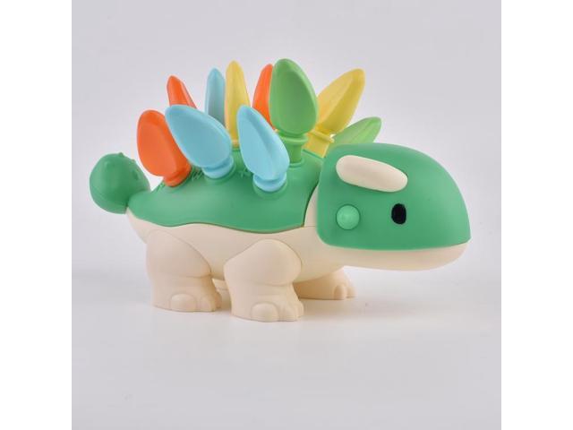 MoFun 2055A Puzzle and insert dinosaur early education toys, Size:2055A