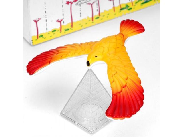 2 PCS Miracle Style Novelty Amaze Eagle Magic Box Balance Bird Children Educational Toys Random Color Amaze Eagle Magic Box