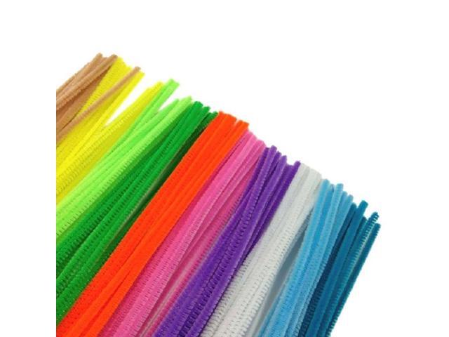 100 PCS Plush Stick Children Educational Toys Handmade Materials, Random Color Delivery