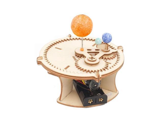 Science Toys Astronomy Sun Earth Moon Planet Experiment Educational Toy Science Toys (Material Kit)