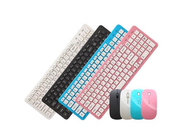 MLD-568 Office Gaming Mute Wireless Mouse Keyboard Set MLD-568 White (White)