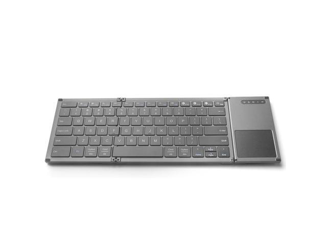 B066S Multi-function Ultra-thin Mini Wireless Three Fold Bluetooth Keyboard
