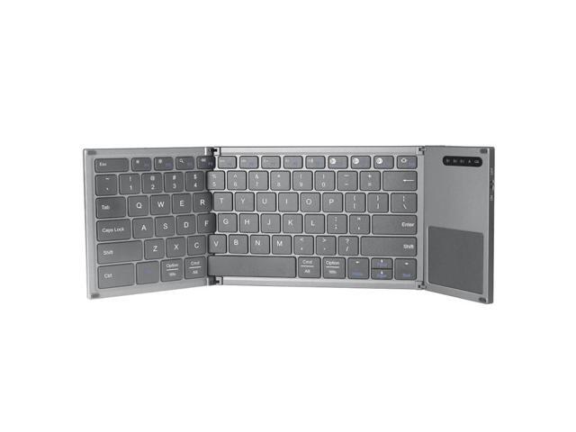 B066S Multi-function Ultra-thin Mini Wireless Three Fold Bluetooth Keyboard