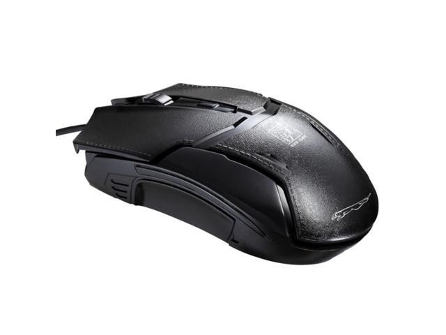 179 USB 1600DPI Three-speed Adjustable Wired Optical Gaming Mouse, Length: 1.3m(Black)