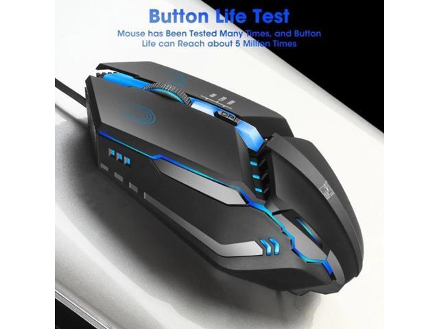 ZGB K3 USB RGB Streamer Wired Gaming Mouse(Black)