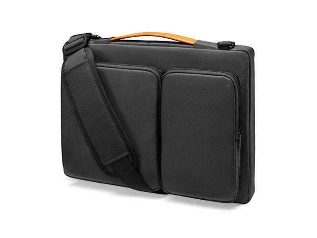 Computer Messenger Shoulder Bag Laptop Sleeve Bag 13.3-14 inch (Black)