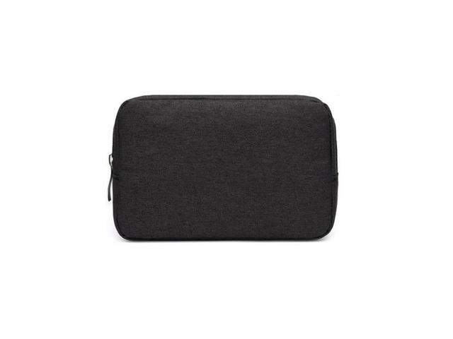 Multi-functional Headphone Charger Data Cable Storage Bag Power Pack, Size: S, 17 x 11.5 x 5.5cm (Black)
