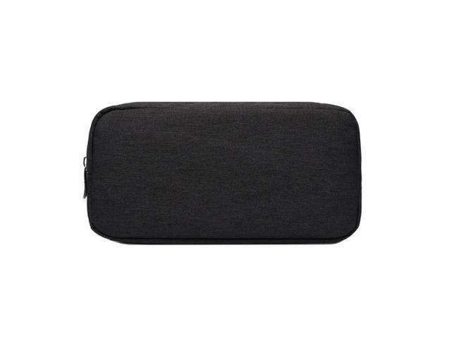 Multi-functional Headphone Charger Data Cable Storage Bag Power Pack, Size: L, 23 x 11.5 x 5.5cm (Black)