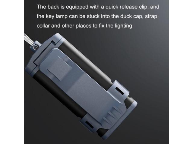 WUBEN G2 Strong Light LED Flashlight USB Outdoor Campers And Household Super Bright Key Chain Light, Size:WUBEN G2 Black (Black)