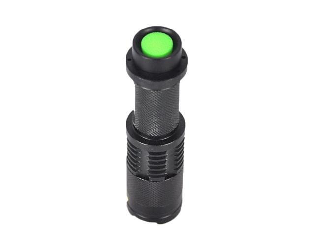 LT-HX XM-L T6 5-Modes White Light LED Flashlight, 2200 LM Mini Telescopic (Black)