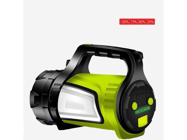 KINSACH Camping Light Outdoor Waterproof Multifunctional Portable Searchlight, Style:7028M, Size:7028M (Green)