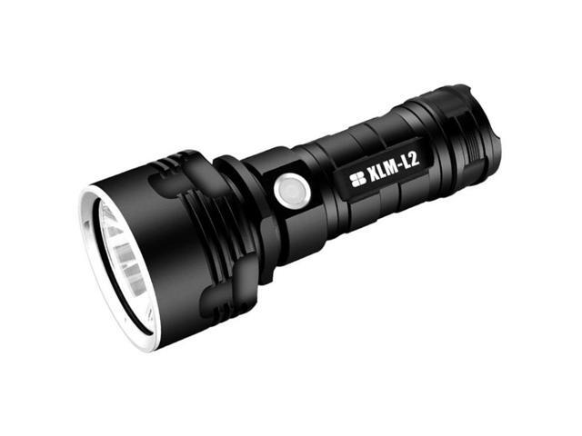 Strong Light Outdoor Waterproof Camping Aluminum LED Flashlight, Style: L2 (Without Battery), Size:L2 (Without Battery)