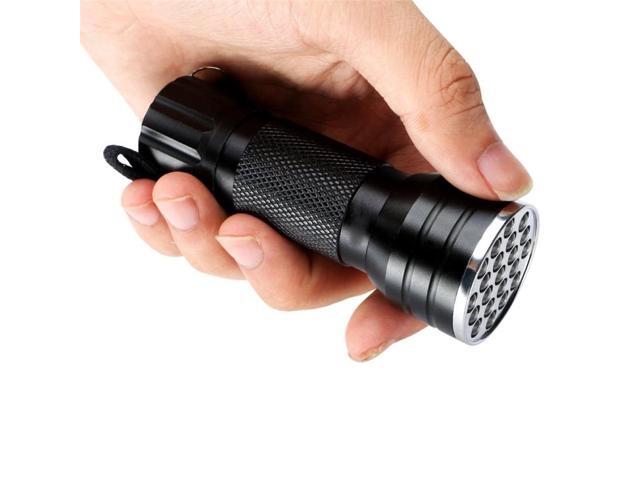 UV 21 LEDs 395NM Ultra Violet Torch LED Flashlight Light Lamp Detector for Dog Urine Pet Stains