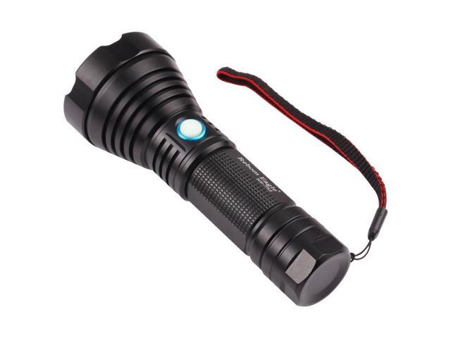Aluminum Alloy Flashlight USB Rechargeable