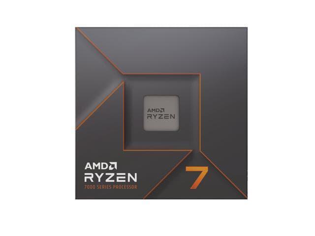 AMD Ryzen 7 7700X - Zen 4 8-Core 4.5 GHz - Socket AM5 - 105W Desktop Processor (100-100000591WOF)