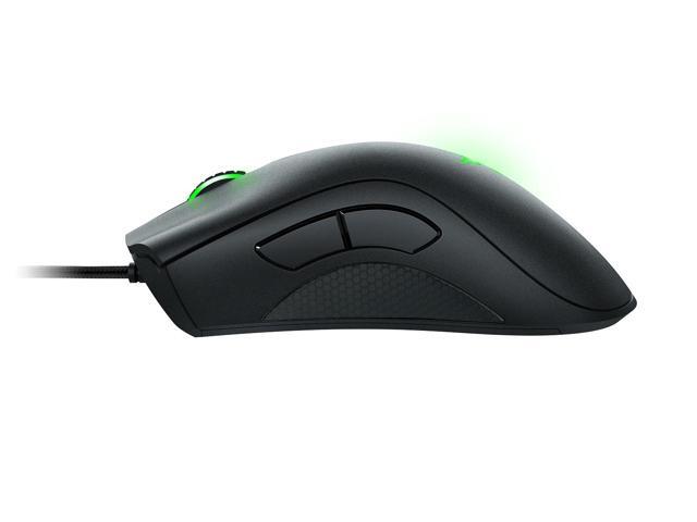 Razer DeathAdder Essential Gaming Mouse: 6400 DPI Optical Sensor - 5 Programmable Buttons - Mechanical Switches - Rubber Side Grips - Classic Black