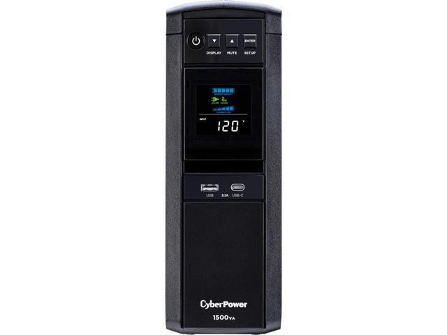 CyberPower - 1500VA Sine Wave Battery Back-Up System - Black - image 2