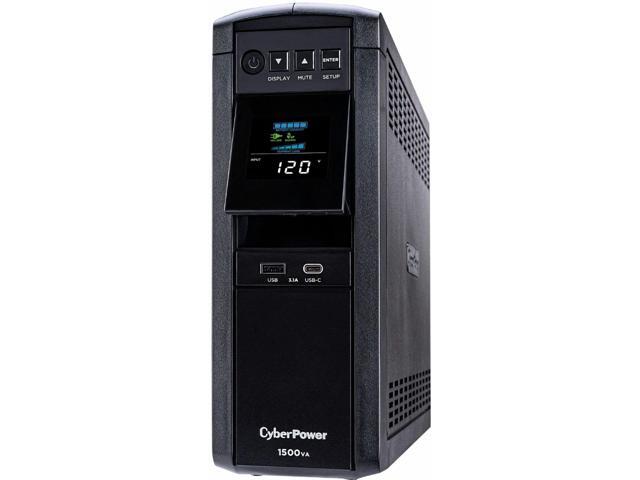 CyberPower - 1500VA Sine Wave Battery Back-Up System - Black - image 3