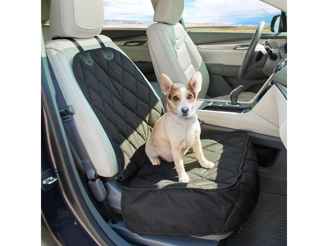 GOOPAWS Dog Front Car Seat Cover, Waterproof, Scratch Proof & Non Slip, Durable Pet Front Car Seat Cover for Trucks, SUV