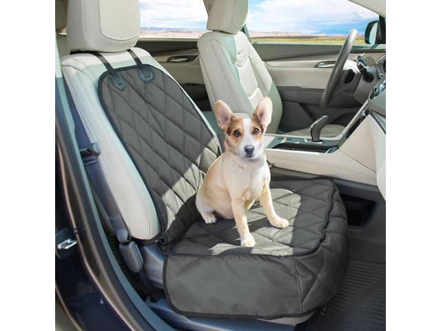 GOOPAWS Dog Front Car Seat Cover, Waterproof, Scratch Proof & Non Slip, Durable Pet Front Car Seat Cover for Trucks, SUV