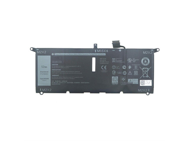 New 52Wh DXGH8 Laptop Battery for Dell XPS 13 9370 13-9370-D1605G 13 9370 FHD i5 0H754V